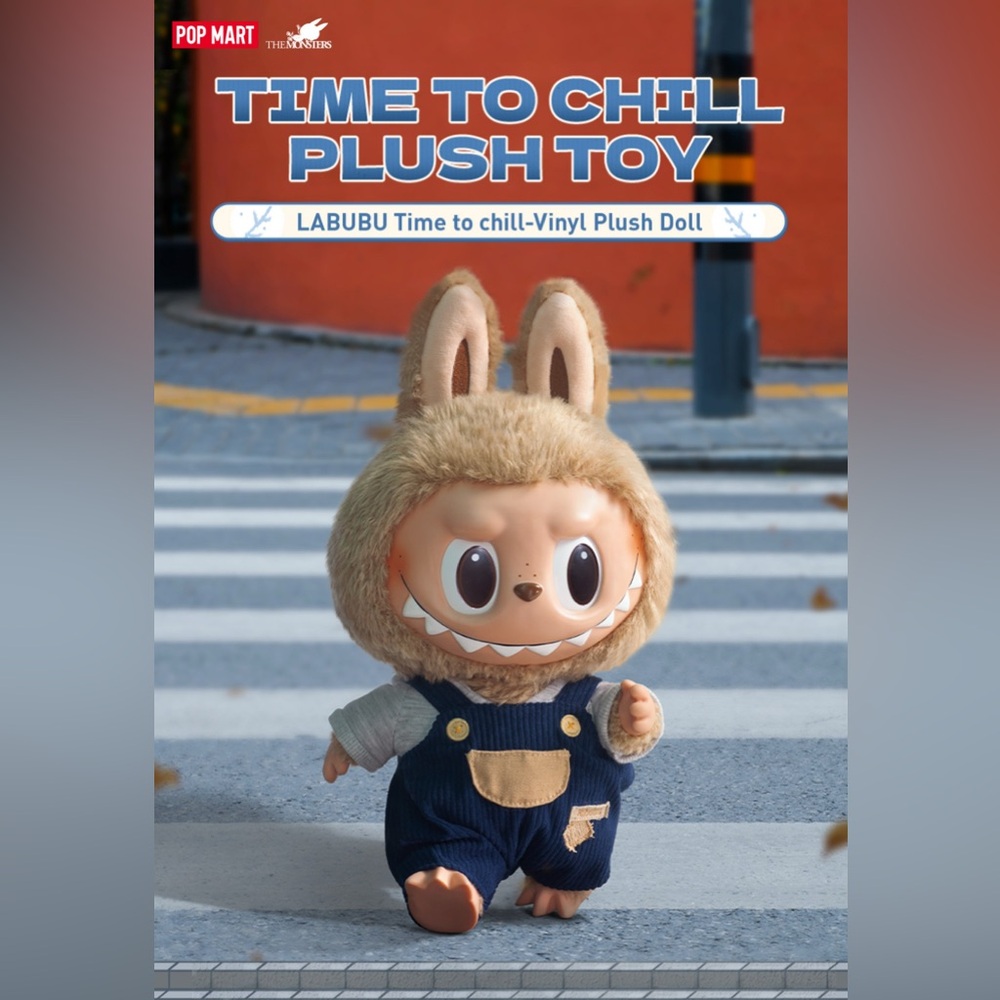 NEW POPMART Labubu Time To Chill